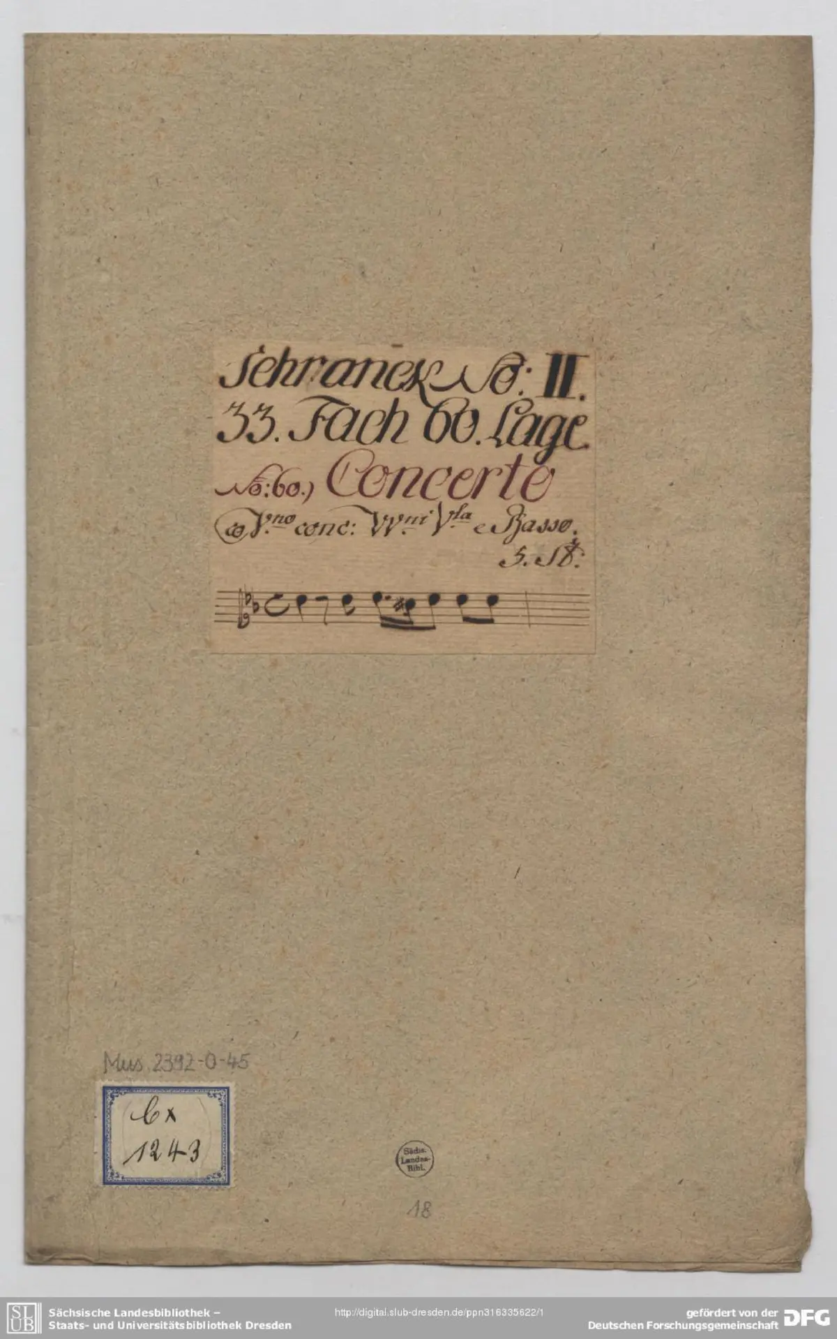 Concerto for 2 Violins - Page 1