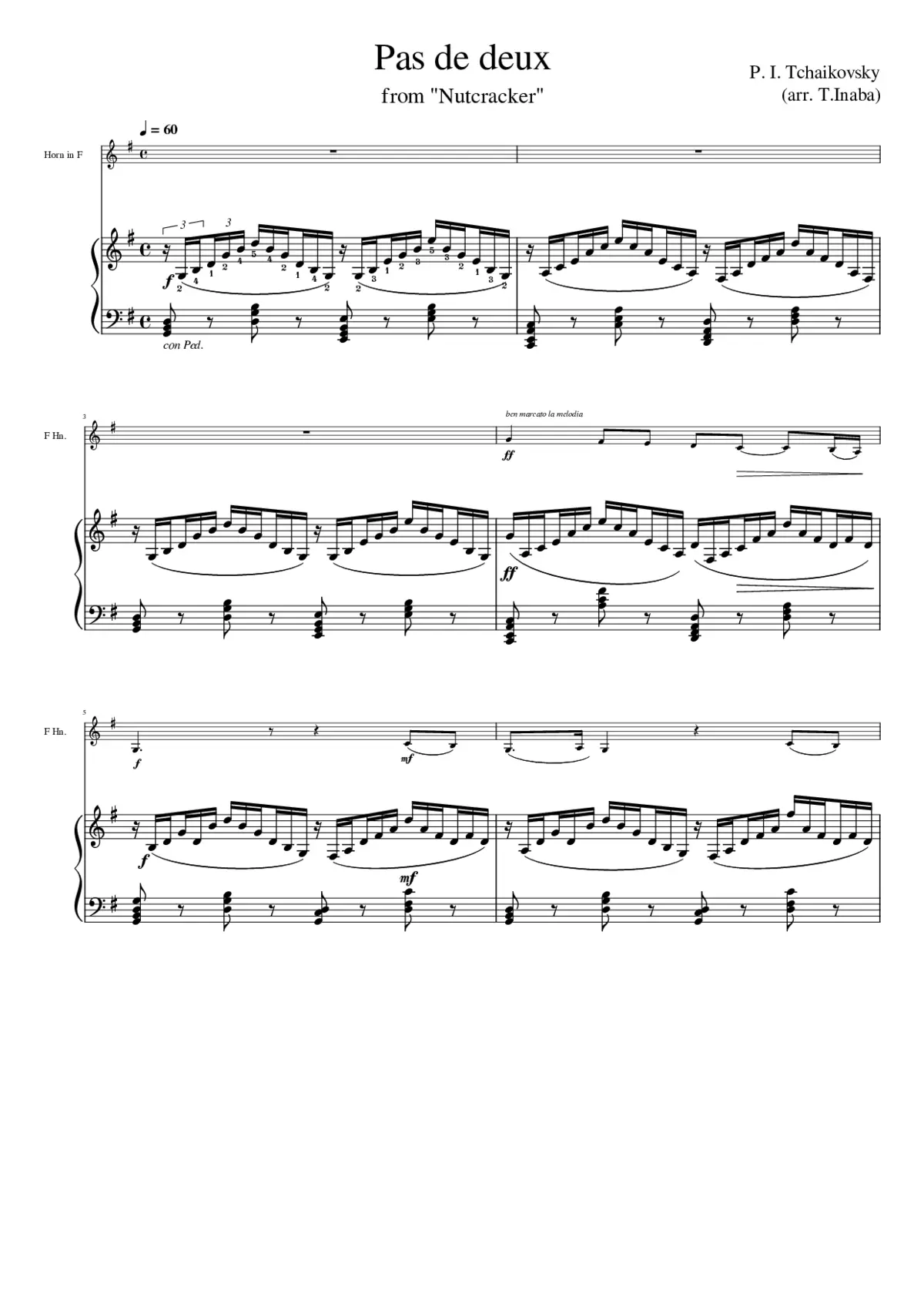 The Nutcracker (ballet) Op.71 - Page 1