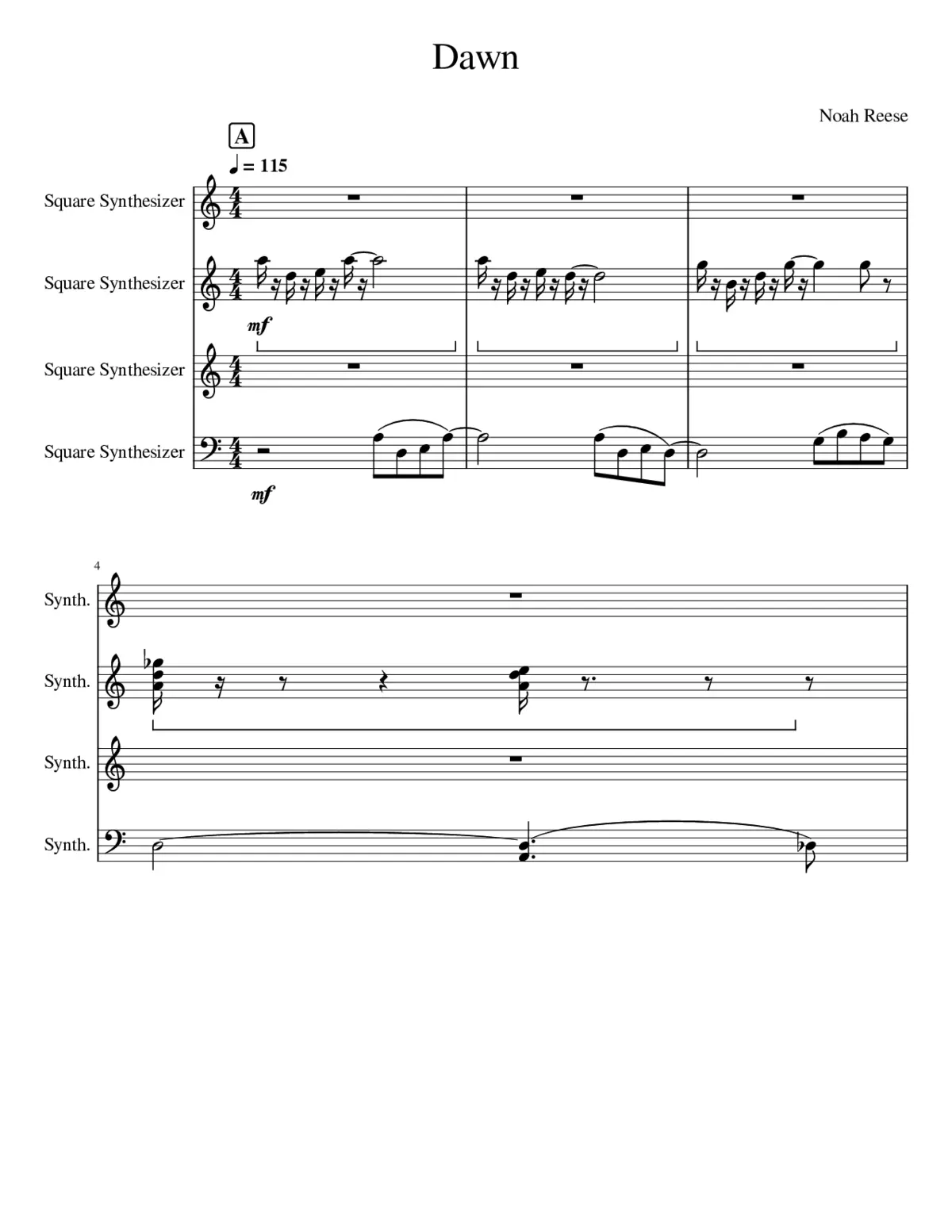 Dawn - Page 1