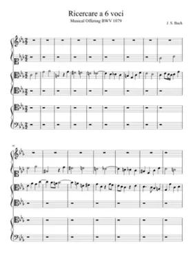 Musikalisches Opfer BWV 1079