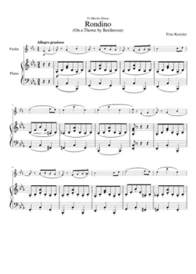 Rondino on a Theme by Beethoven