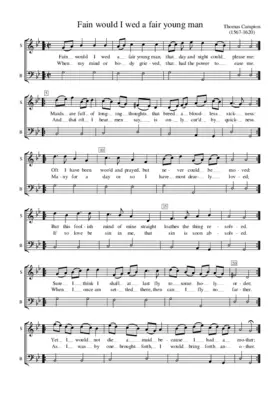 Fain would I wed a fair young man