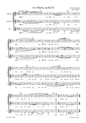 Ave Maria, op. 66/28