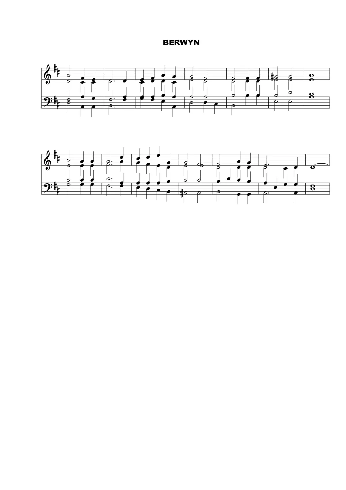 21 hymn tunes - Page 1