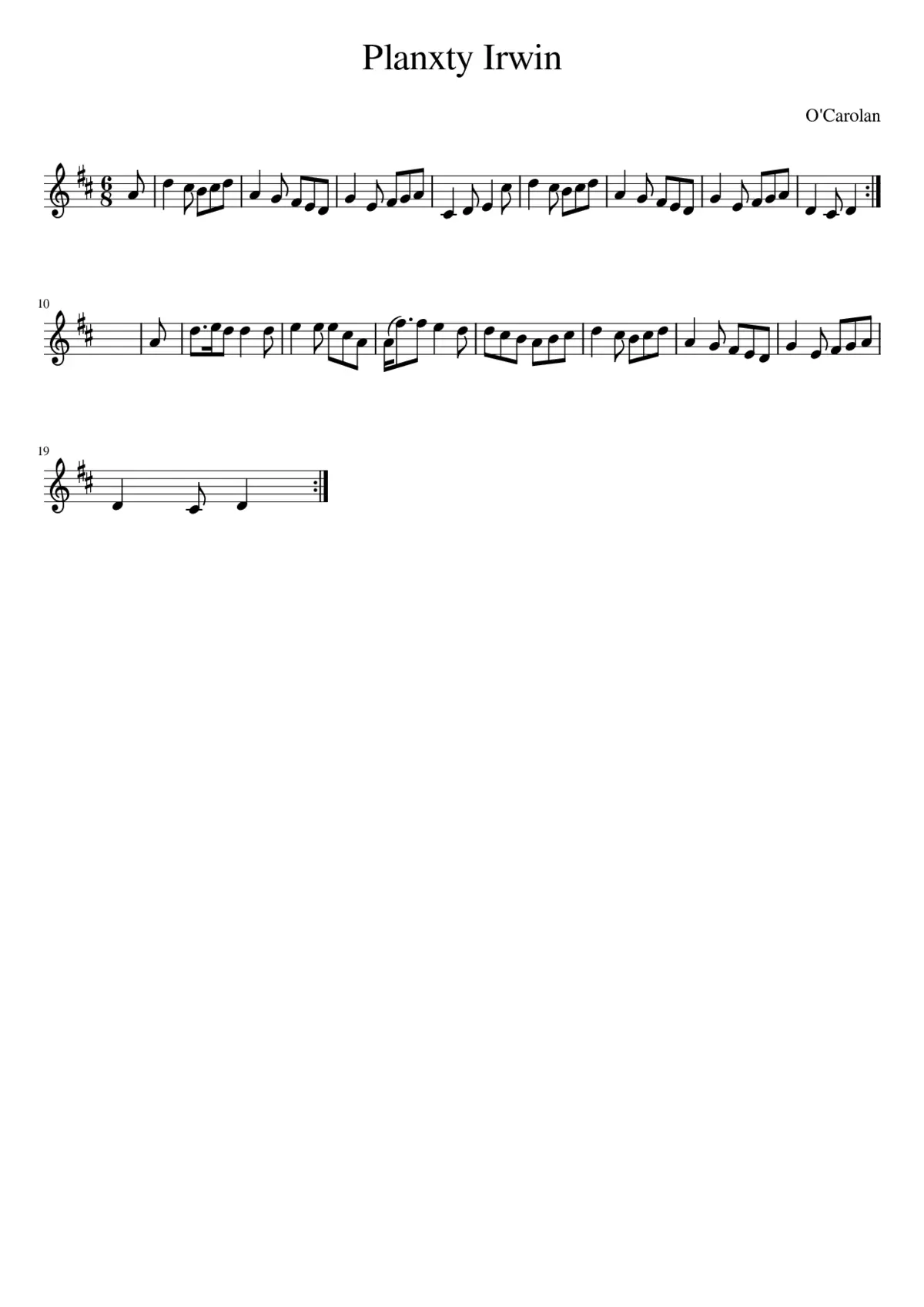 Planxty Irwin - Page 1