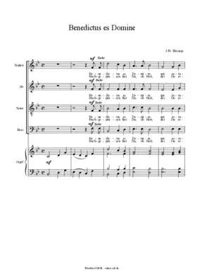 Benedictus es Domine