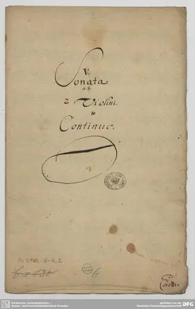 Trio Sonata in A minor