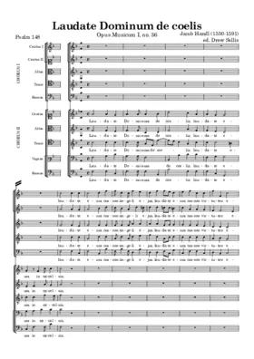 Laudate Dominum de coelis