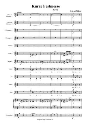 Kurze Festmesse in C