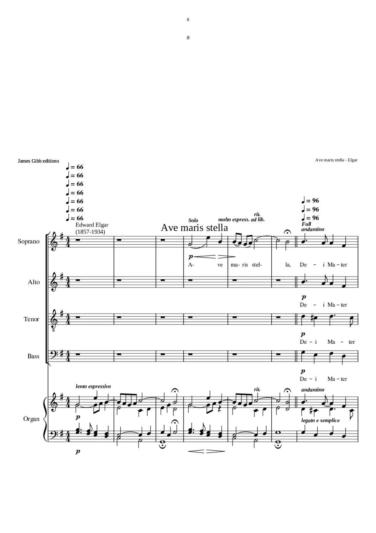 Ave maris stella - Page 1