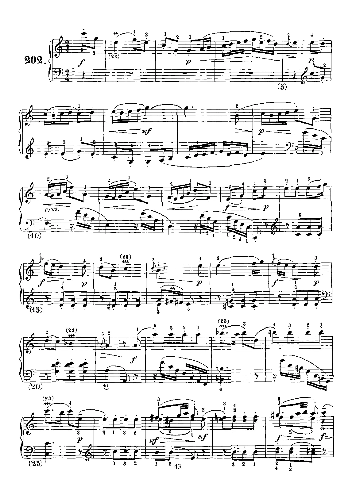 Keyboard Sonata in C major - Page 1