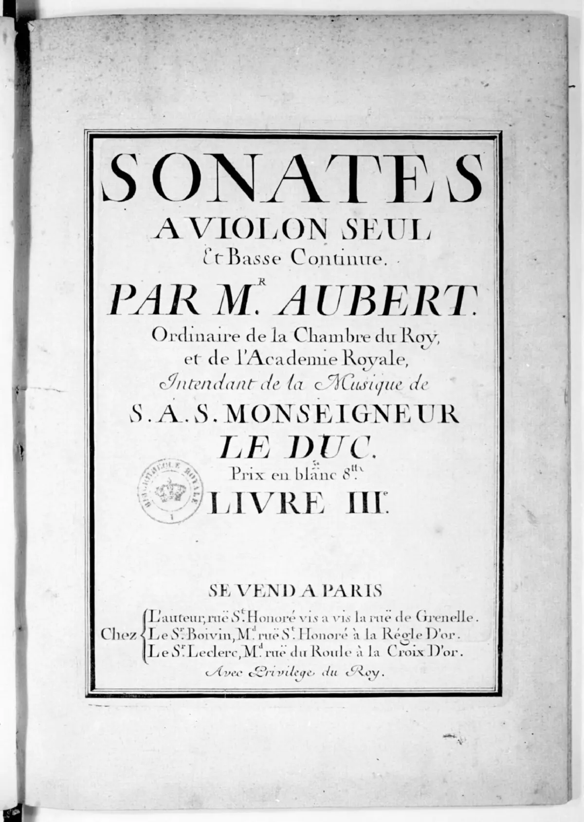 Violin Sonatas - Page 1