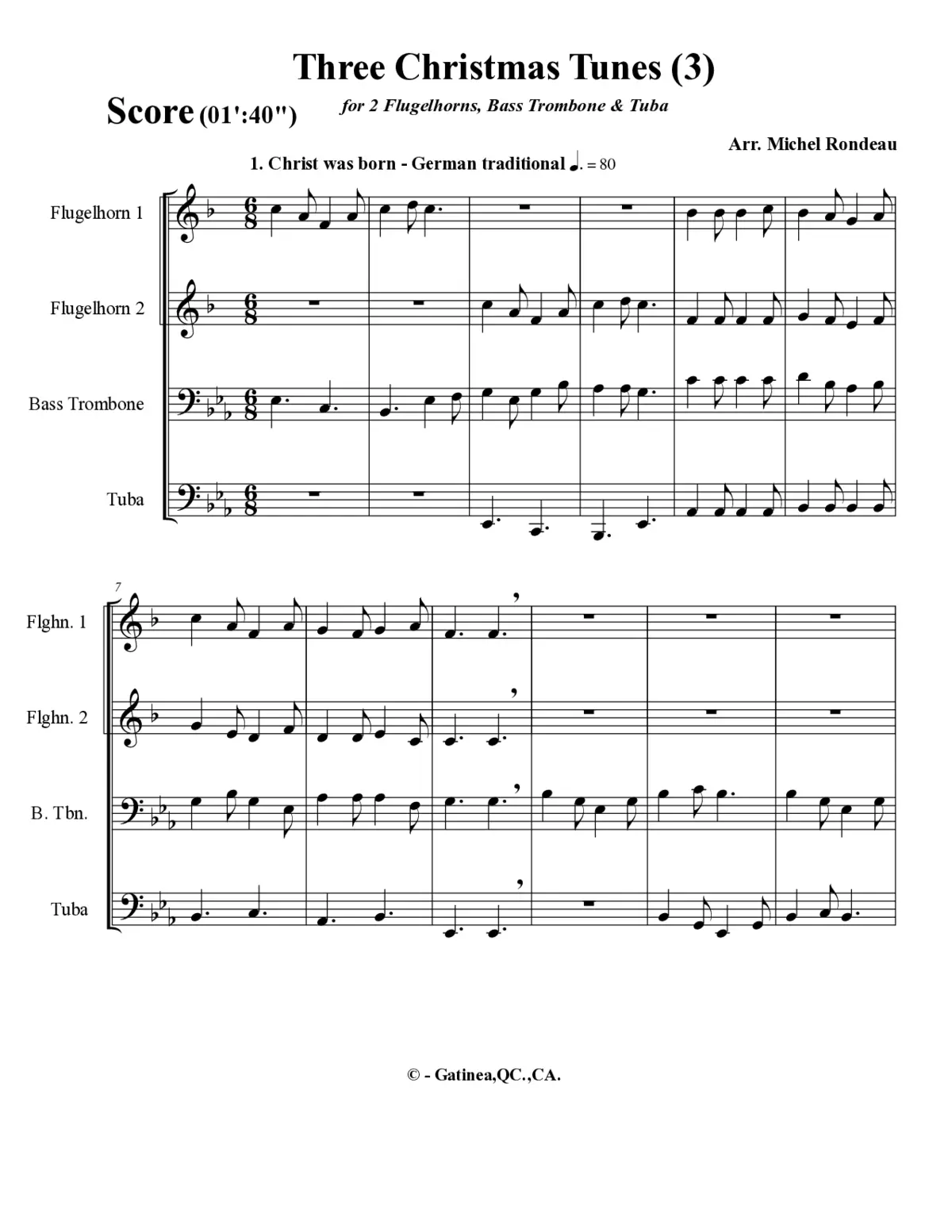 3 Christmas Tunes (3) - Page 1