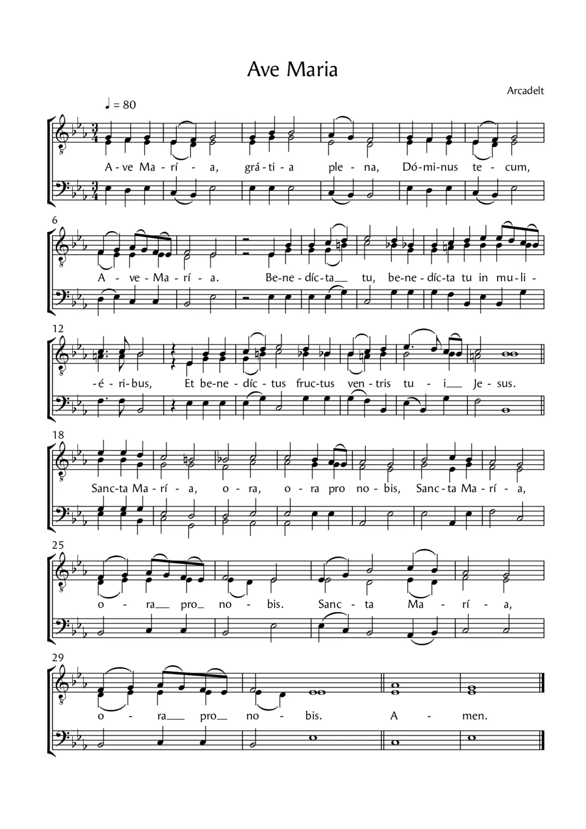 Ave Maria - Page 1