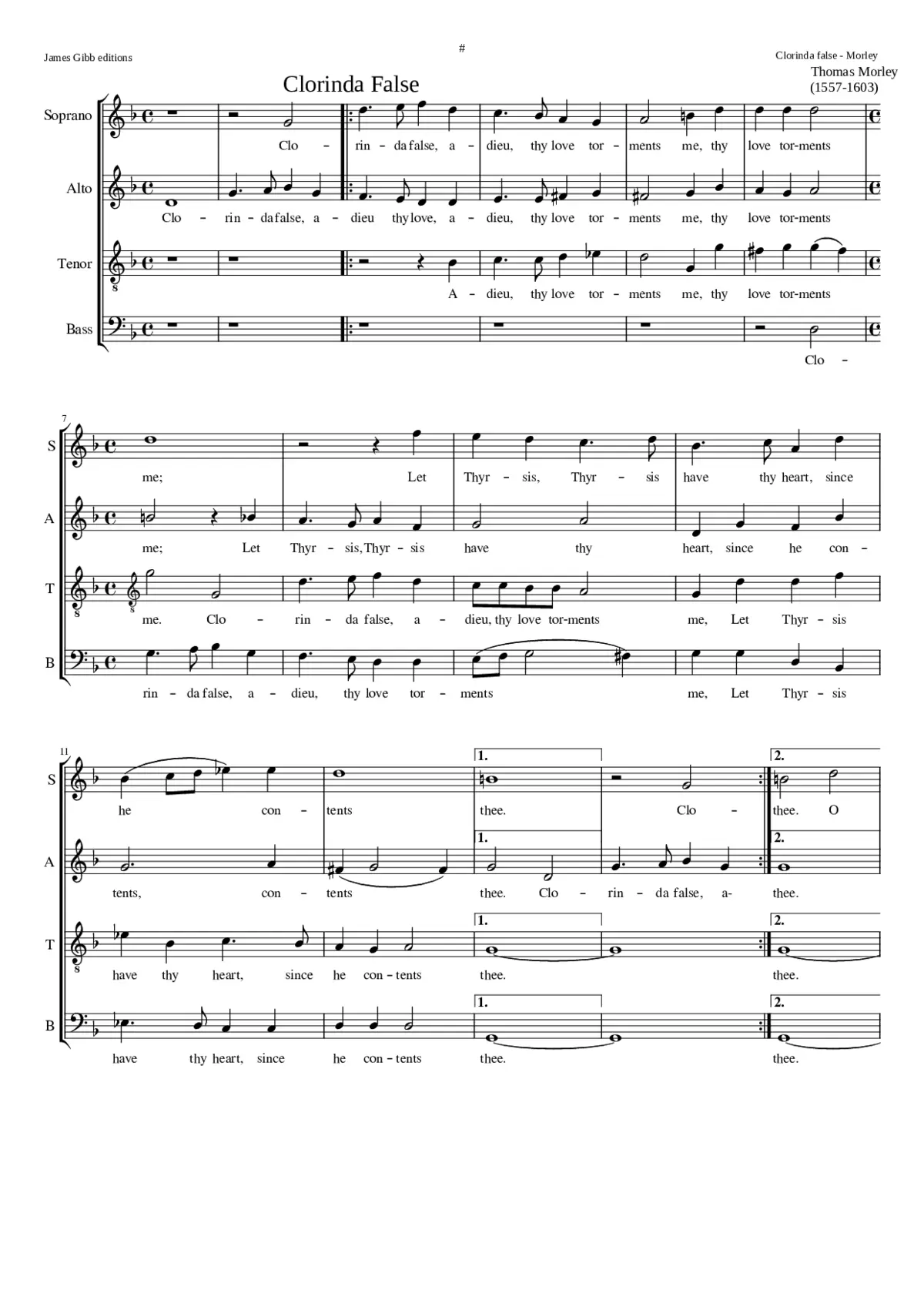 Clorinda false - Page 1