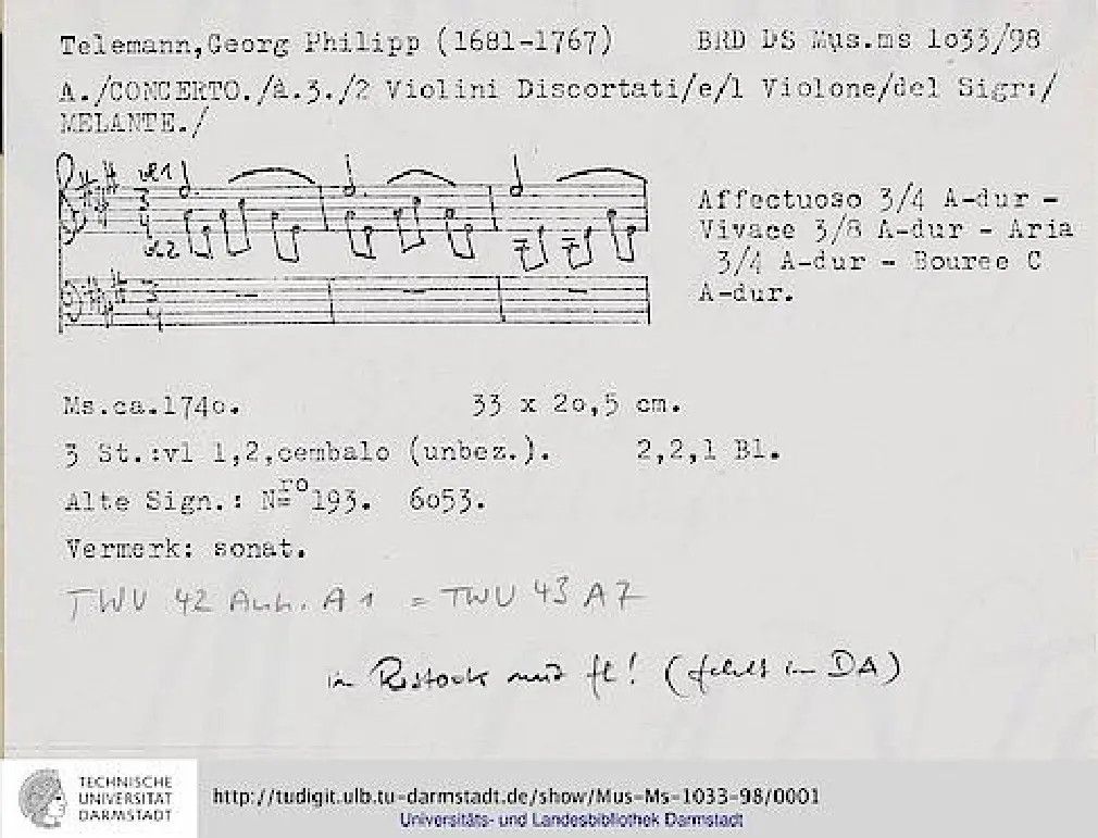 Concerto à 3 - Page 1