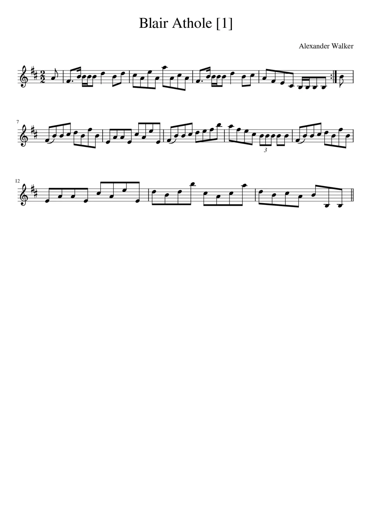 Blair Athole - Page 1