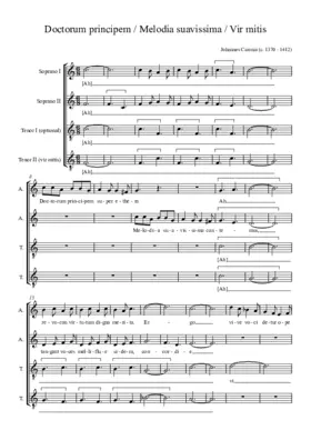 Doctorum principem - Melodia suavissima - Vir mitis
