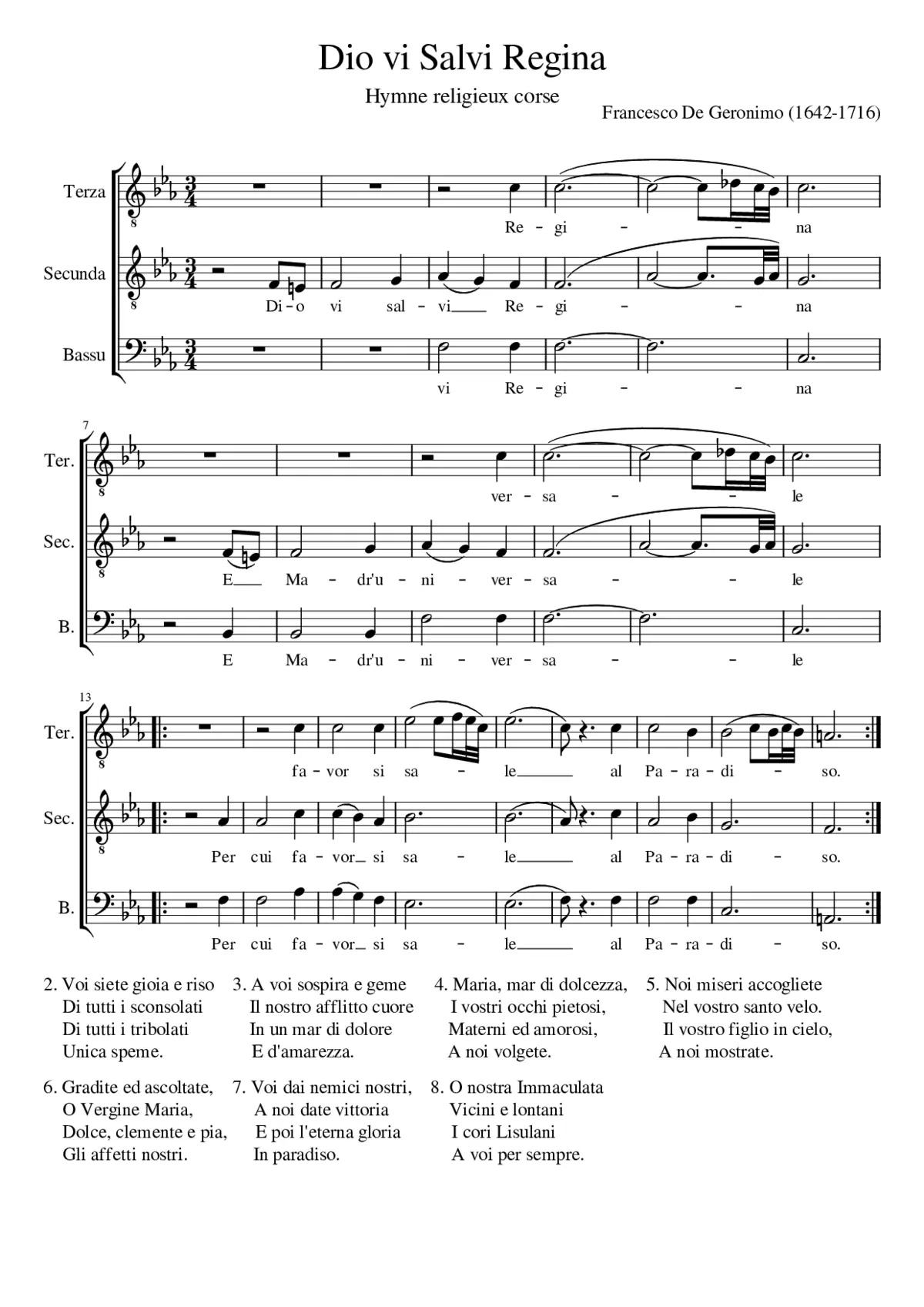 Dio vi salvi Regina - Page 1