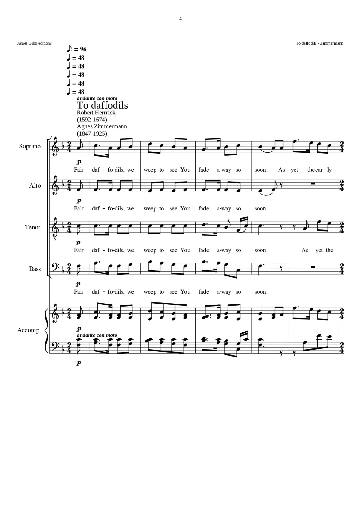 To daffodils - Page 1