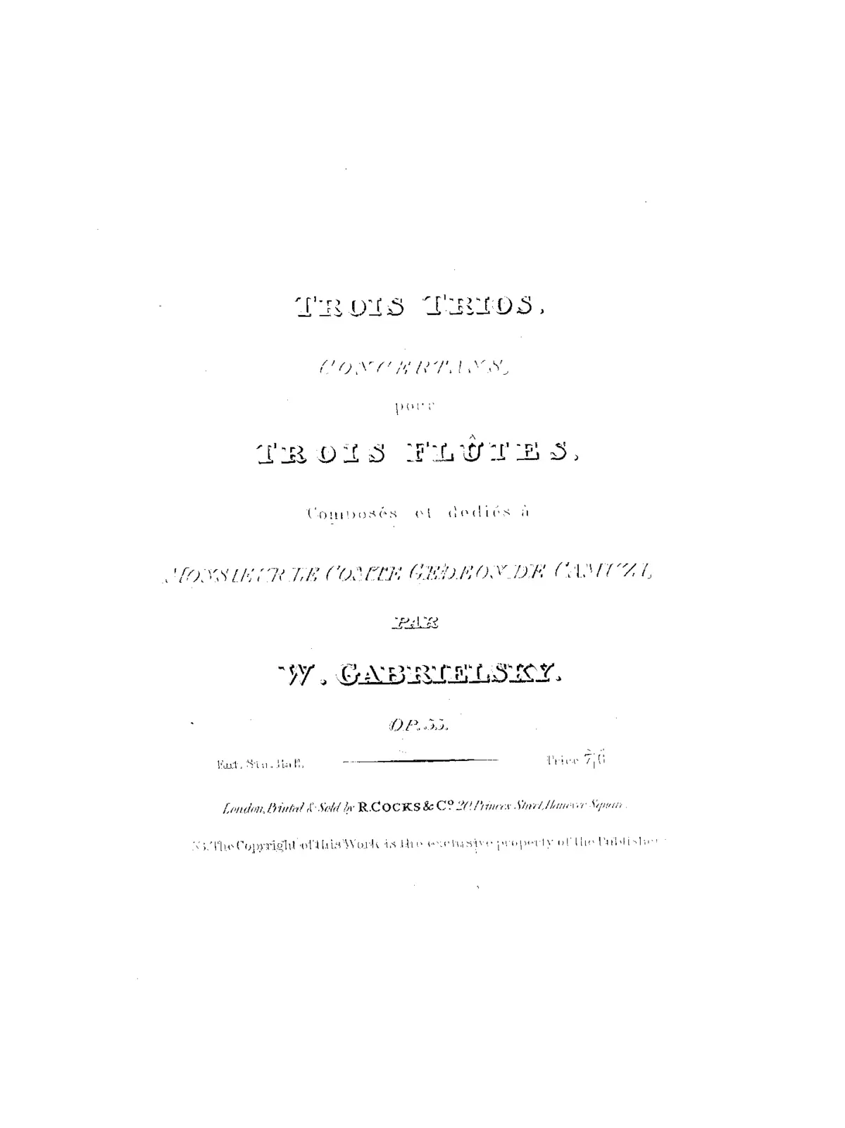 3 Flute Trios - Page 1