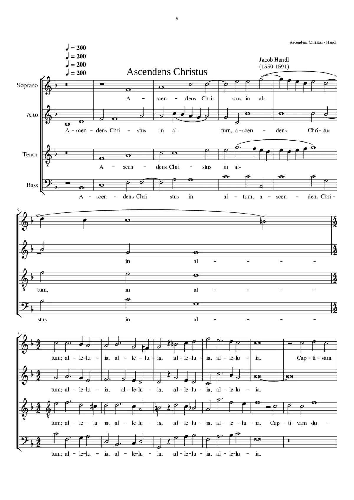 Ascendens Christus - Page 1