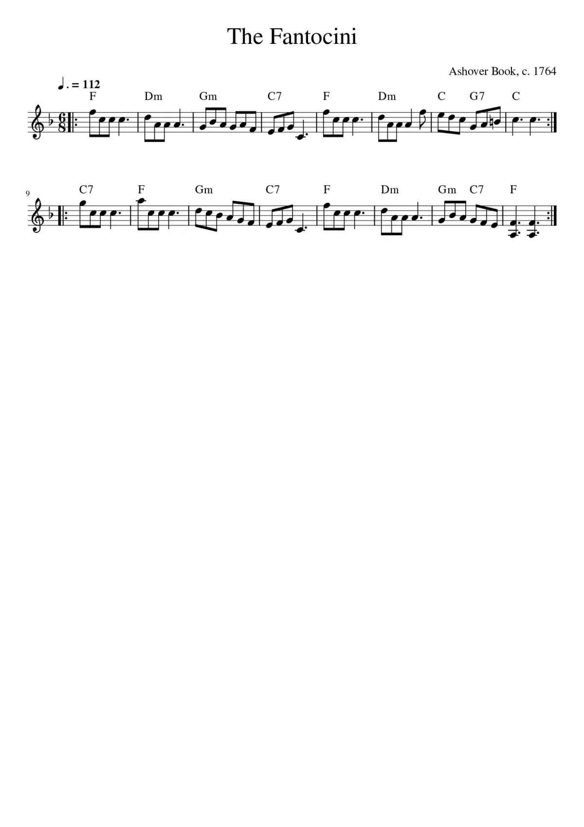 The Fantocini - Page 1