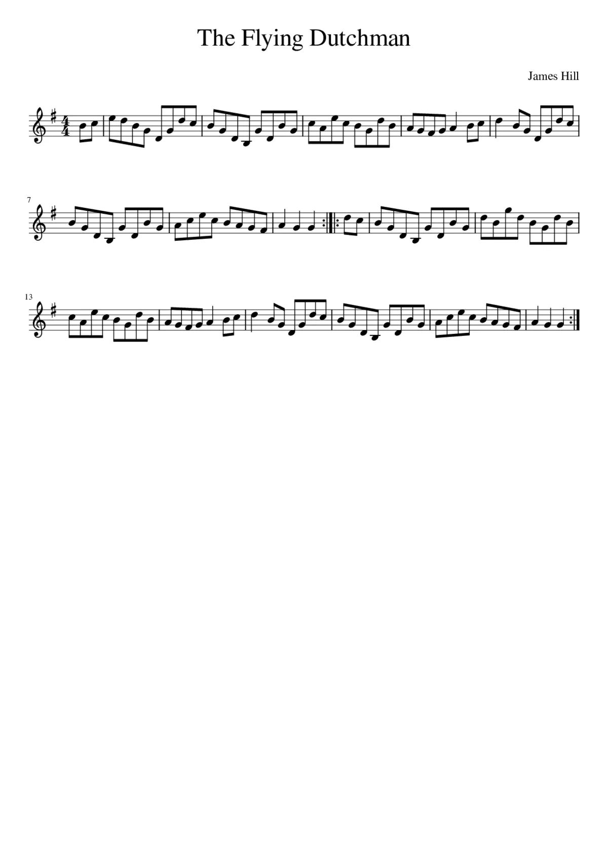 The Flying Dutchman - Page 1