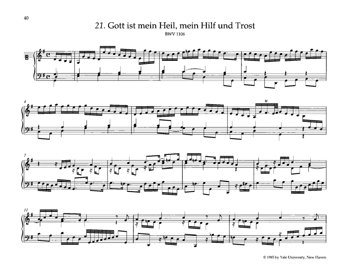 Gott ist mein Heil, mein Hilf und Trost - Page 1