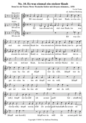 Es was einmal ein stolzer Knab