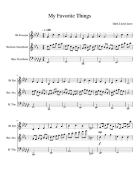 My Favorite Things (from The Sound of Music)