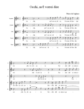 Occhi, no'l vorrei dire