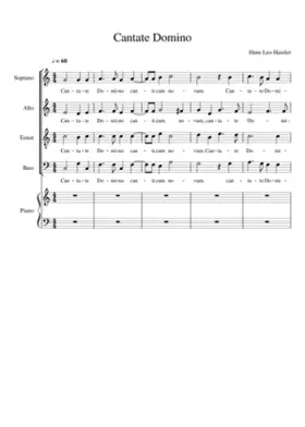 Cantate Domino