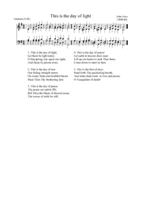 This is the day of light