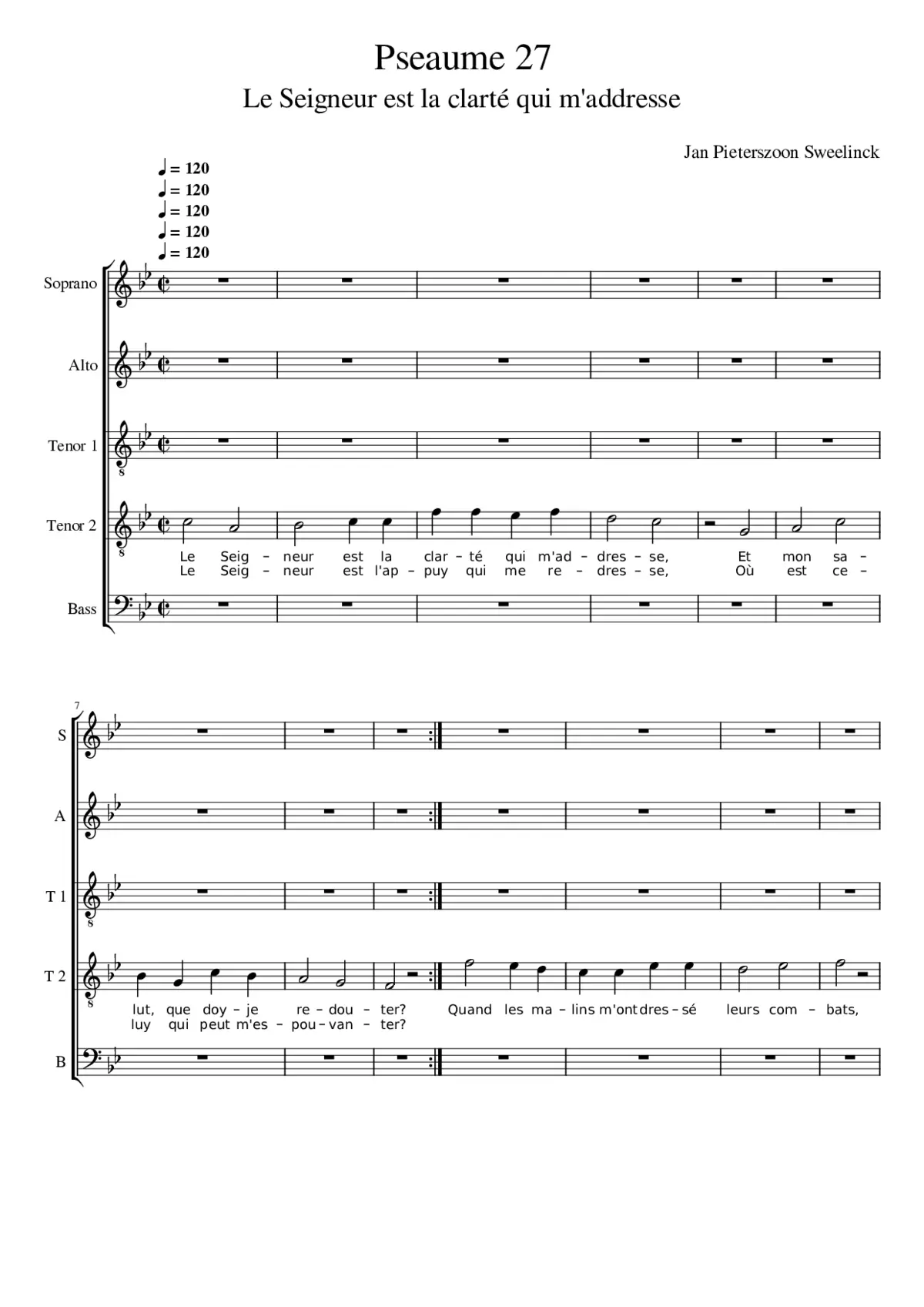 Pseaume 27 - Page 1