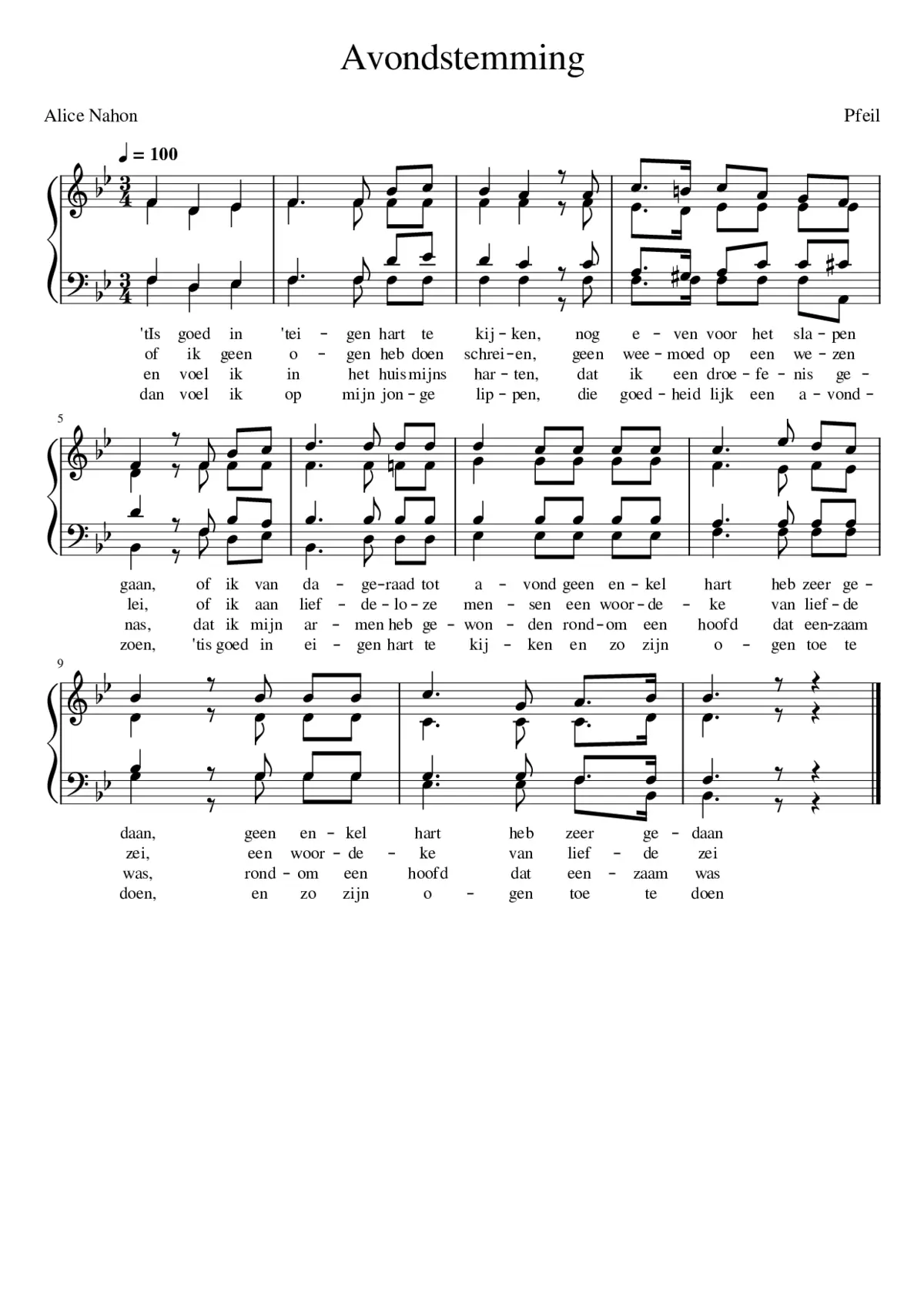 Avondstemming - Page 1