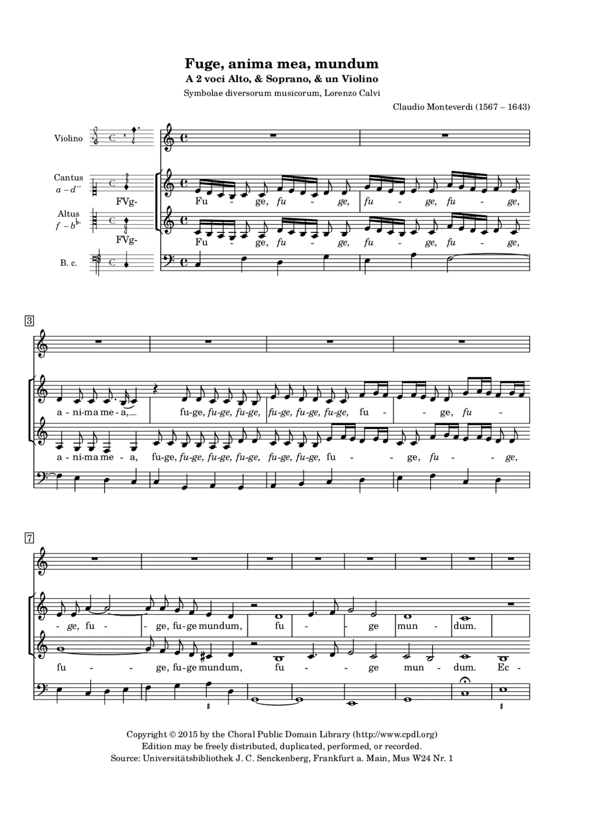 Fuge, anima mea, mundum - Page 1