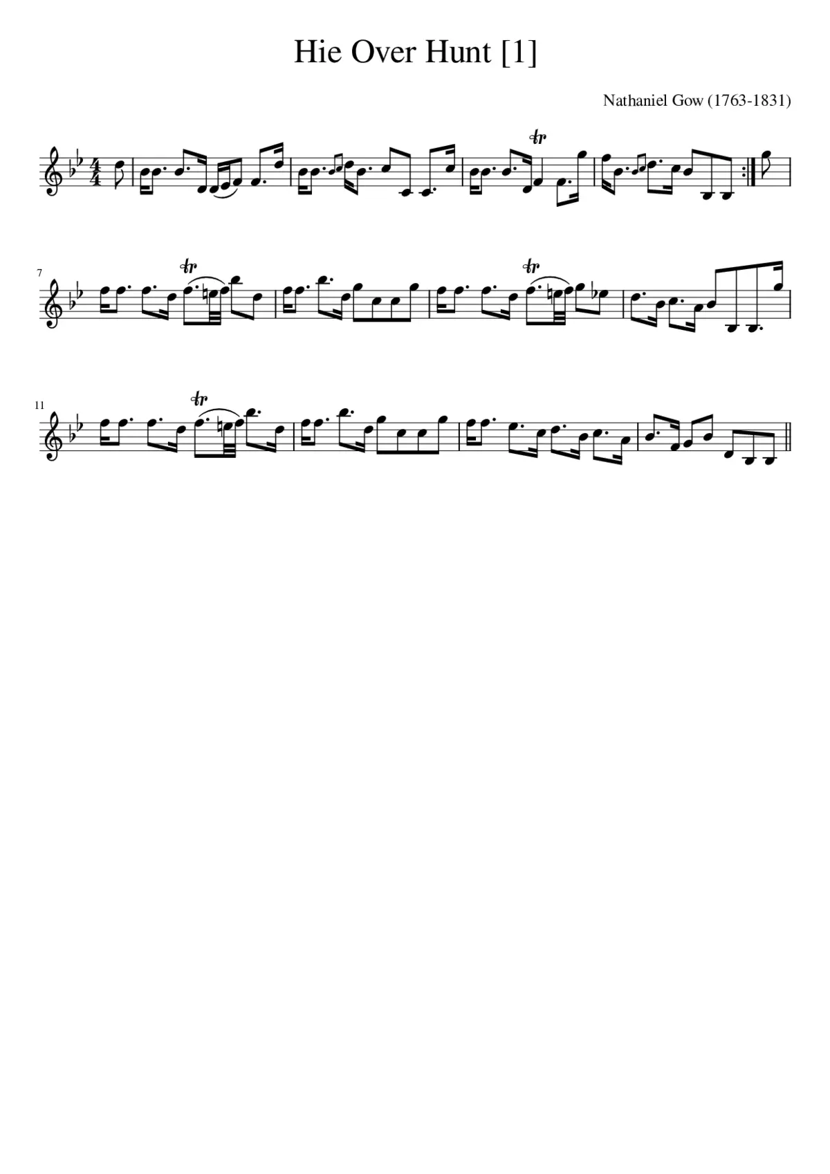 Hie Over Hunt - Page 1