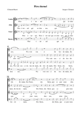 Père éternel - Action de grâces