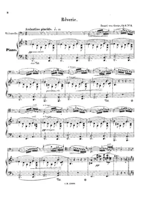 Rêverie et Mazourka