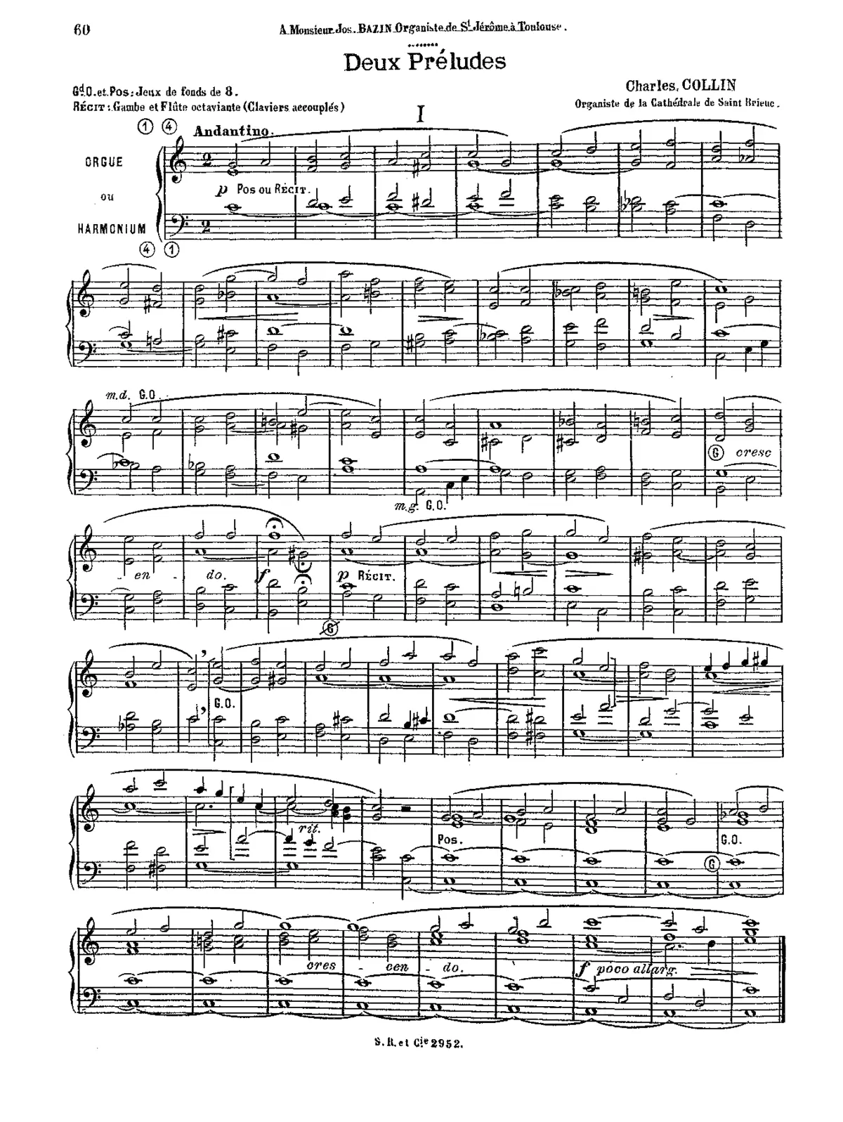 2 Préludes - Page 1