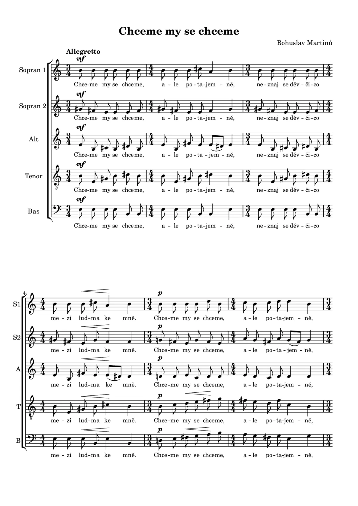 Chceme my se chceme - Page 1