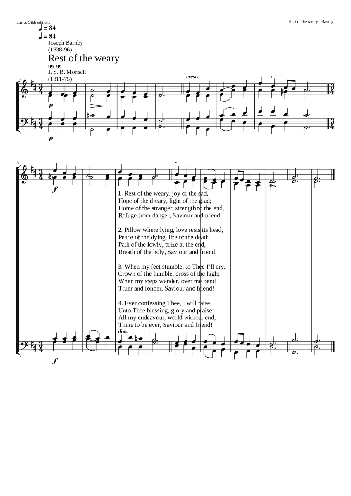 Rest of the weary - Page 1