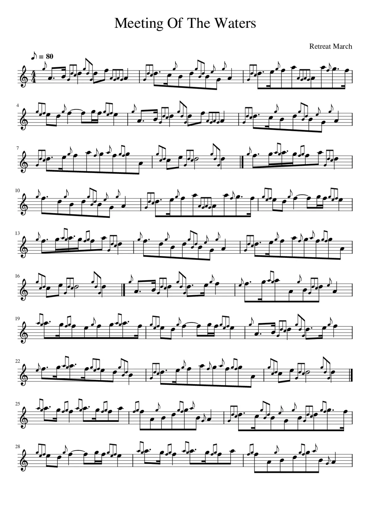 Meeting Of The Waters - Page 1