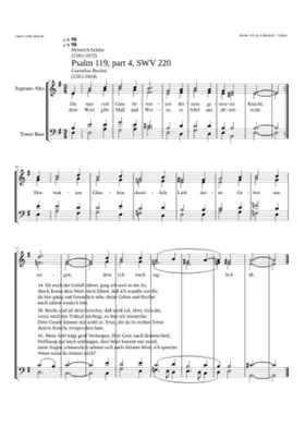 Du tust viel Guts beweisen SWV 220