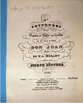Potpourri for Flute or Violin and Piano No.55