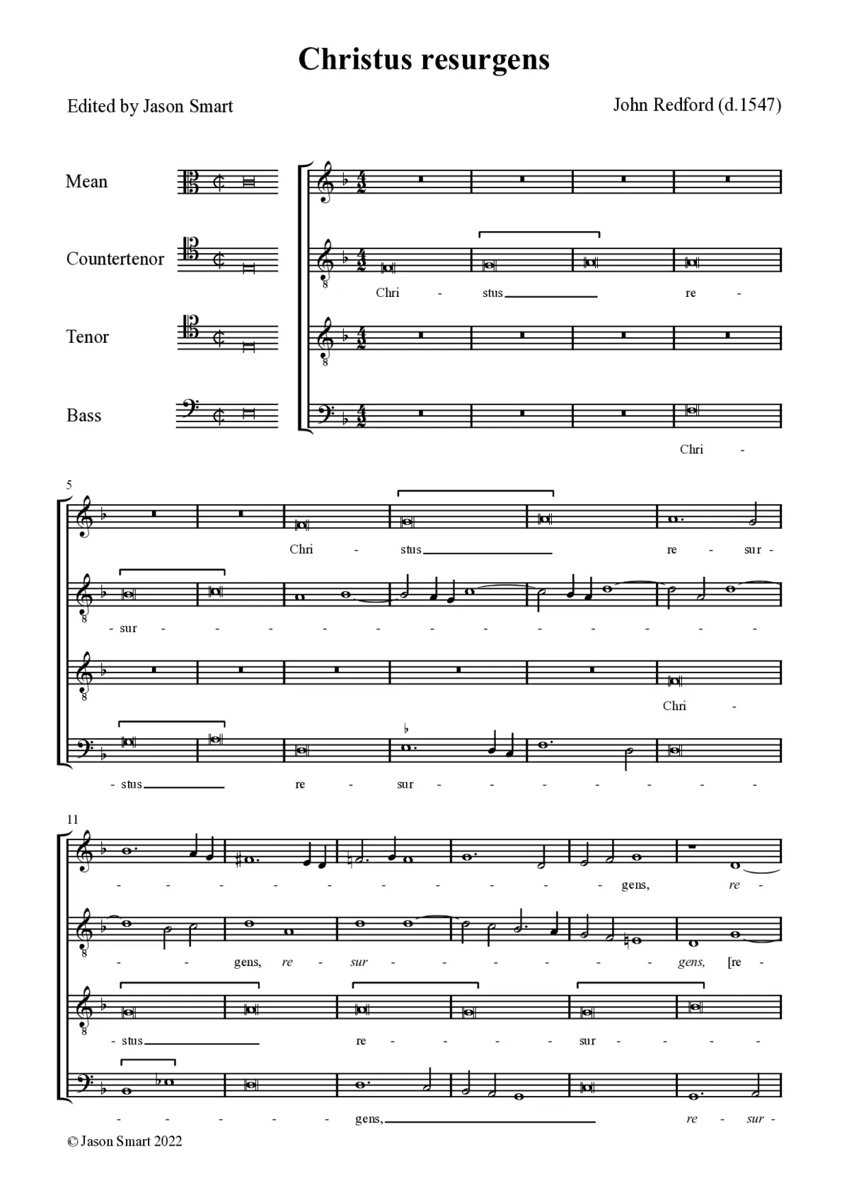 Christus resurgens - Page 1