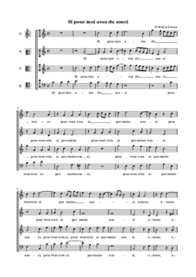 Si pour moi avez du souci