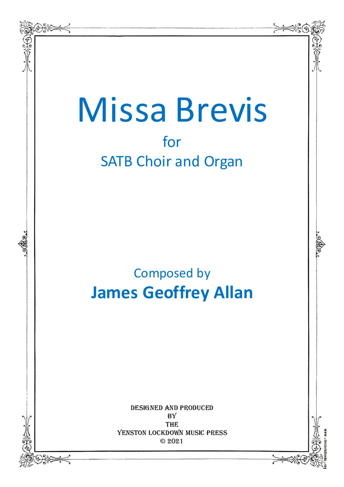 Missa Brevis in A minor - Page 1