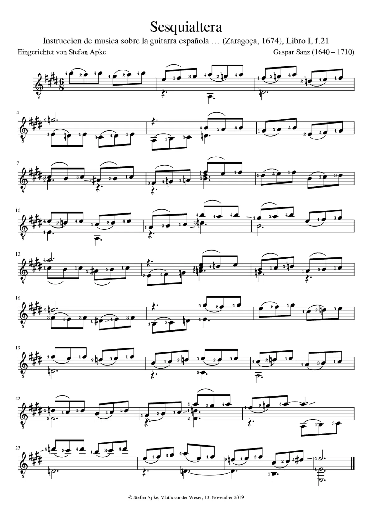 Sesquialtera, Libro I - Page 1